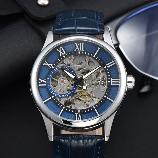 Men's Mechanical Watch Roman Scale Waterproof Fashion Business - Image 8