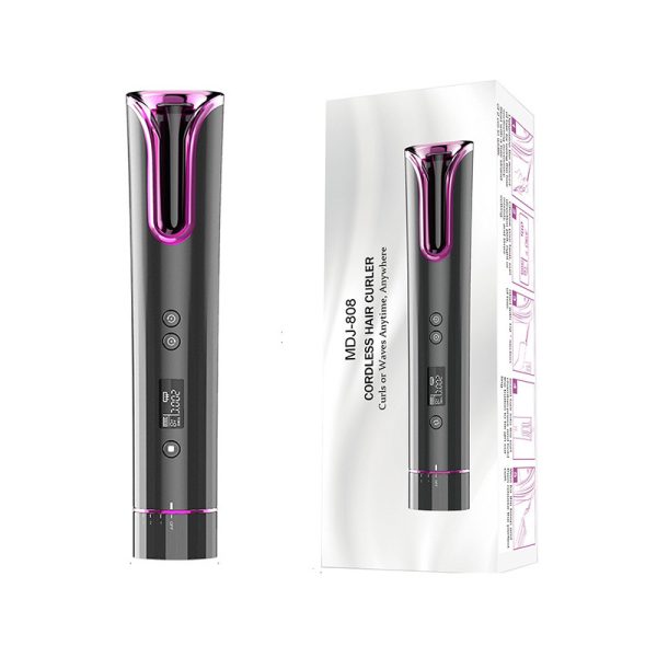 Automatic Hair Curler USB Cordless Wireless Auto Ceramic Curling Iron Hair Waver T Waves Iron Curling Wand Air Curler - Image 3
