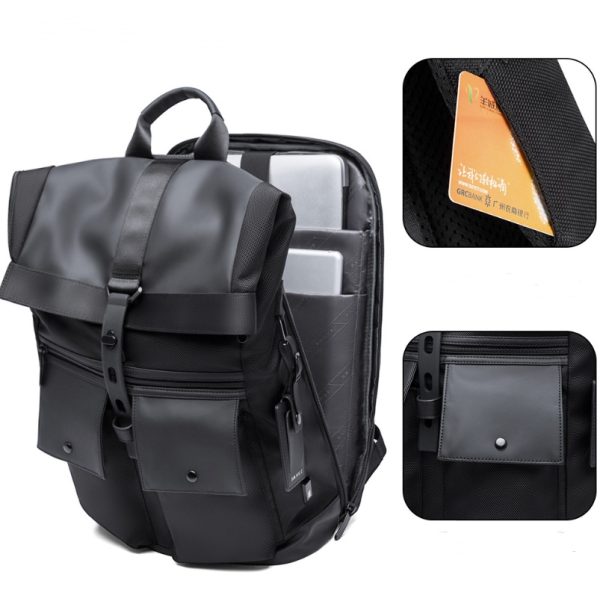 Men's Travel Bag Laptop Backpack Anti-theft Waterproof School Backpacks USB Charging Men Business Travel Bag Backpack New Design - Image 7
