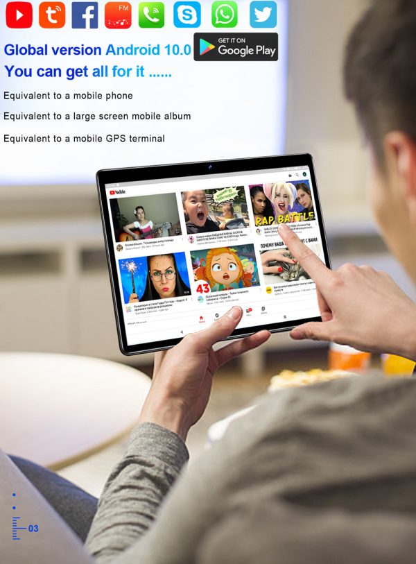 Voice Call HD Smart Game Tablet - Image 7