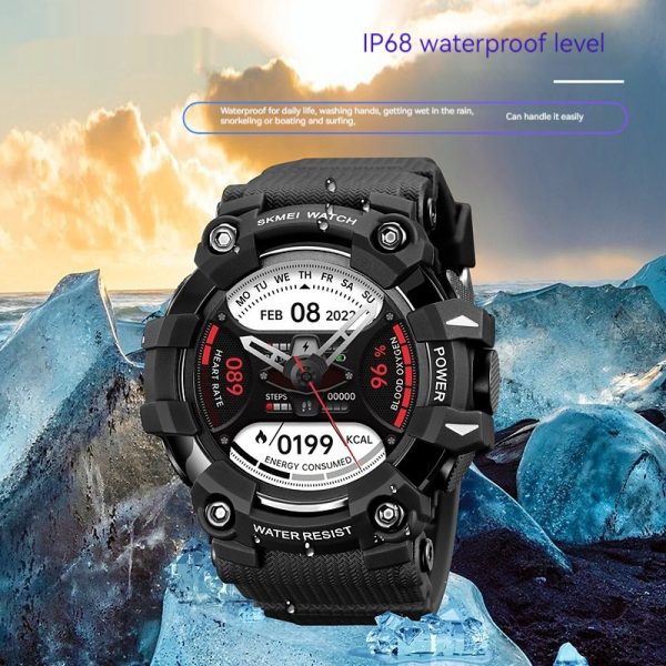 Intelligent Waterproof Student Double Luminous Men's Water-proof Watch - Image 3