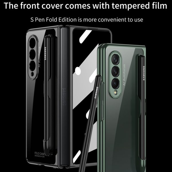 Mobile Phone Case Folding All-inclusive Electroplating Transparent Anti-drop - Image 5