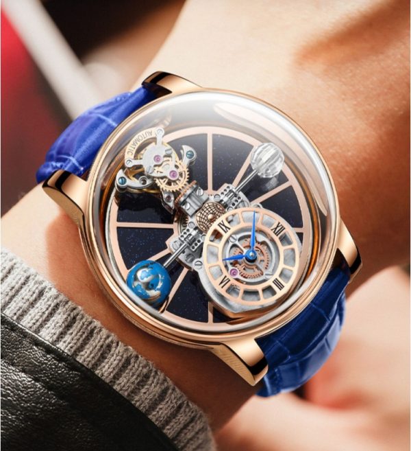Men's Hollowed-out Quartz Watch - Image 7