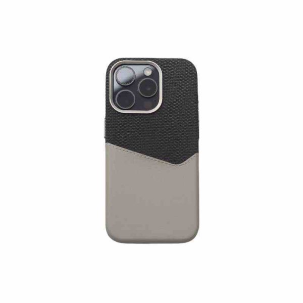 Double Card Leather Magnetic Phone Case Protective Case Personalized Business Style - Image 3