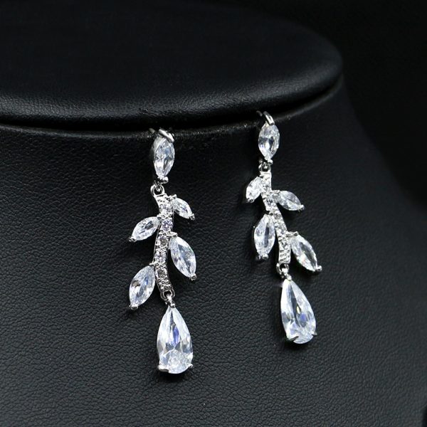 Zircon Necklace Bride Set In Europe And America - Image 3