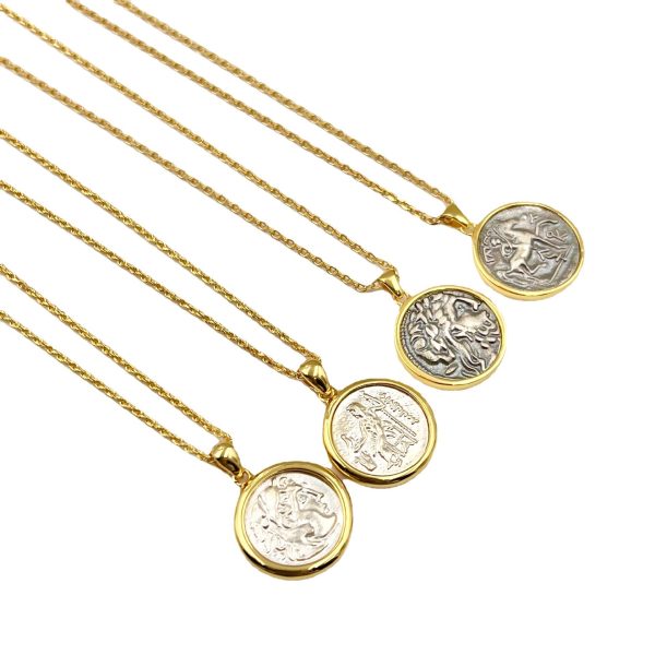 Women's High-grade Element Portrait Sterling Silver Necklace - Image 6