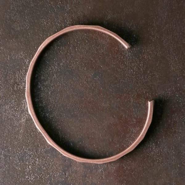 Stainless Steel Pure Copper Handmade Metal Bracelet - Image 3