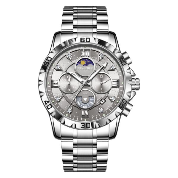 Men's Multi-functional High-grade Quartz Watch Waterproof Luminous - Image 9