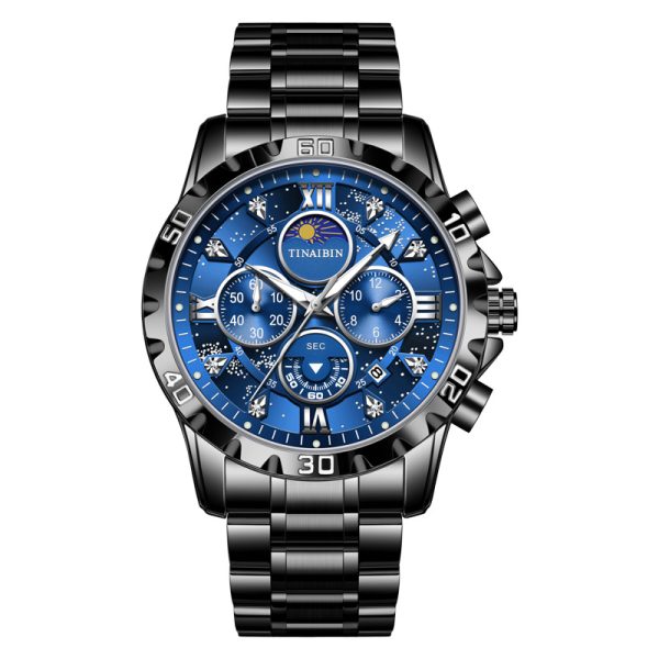 Men's Multi-functional High-grade Quartz Watch Waterproof Luminous - Image 6