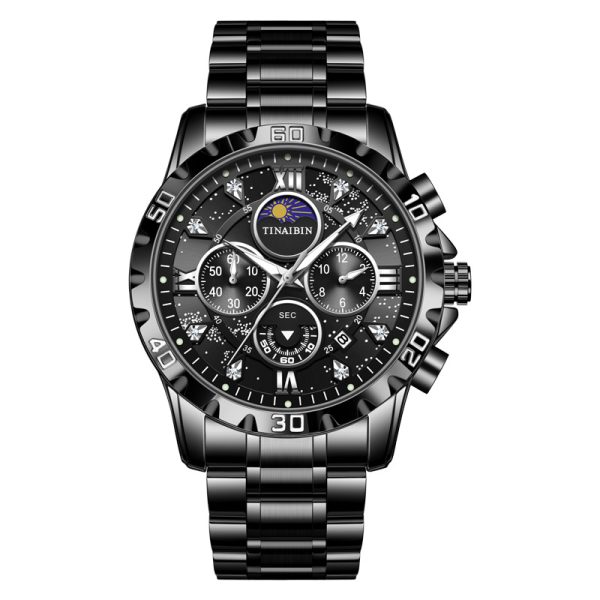 Men's Multi-functional High-grade Quartz Watch Waterproof Luminous - Image 7