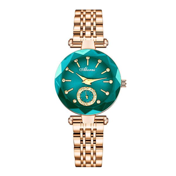 Women's Fashion Simple Cut Quartz Watch - Image 3