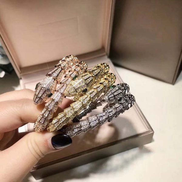 Brass Gold Plated Micro Set Diamond Bracelet Ring Set - Image 7