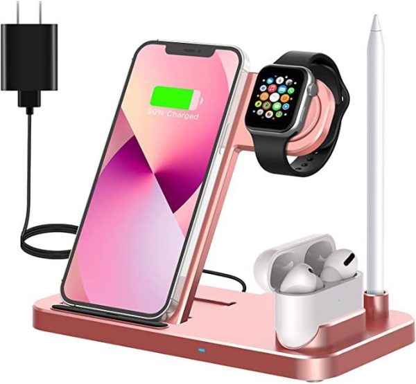 Quick-charge 15w Folding 4-in-1 Wireless Charger - Image 7