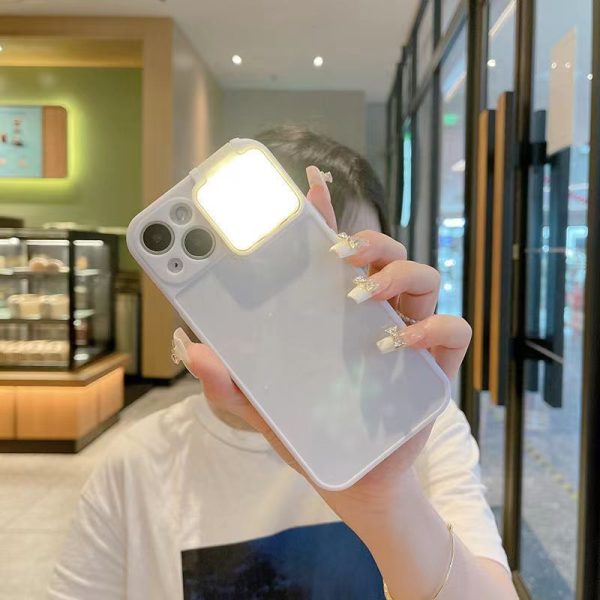 Fashion Minimalist Fill Light Phone Case Protection Cover - Image 3