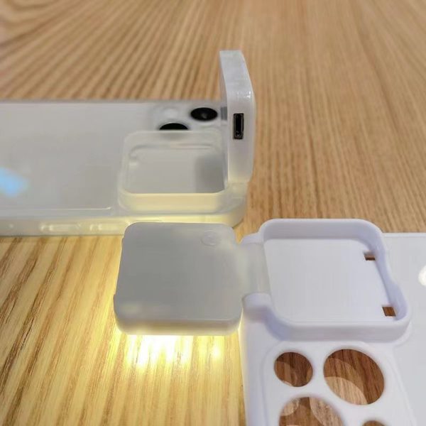Fashion Minimalist Fill Light Phone Case Protection Cover - Image 5