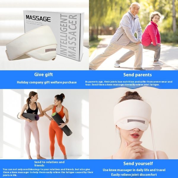 Head Massager Electric Heating Air Bag Massage Cap Head Cervical Vertebra Head Eye Massage Instrument - Image 3