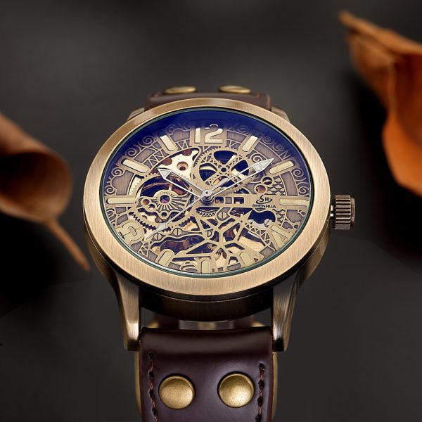 Men's Watch With Belt Mechanical Watch - Image 2
