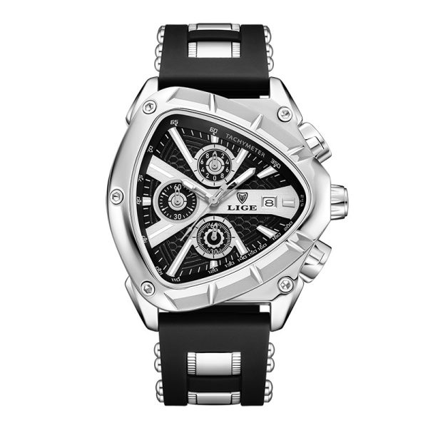 Polygon Men's Multi-waterproof Luminous Calendar Watch - Image 6