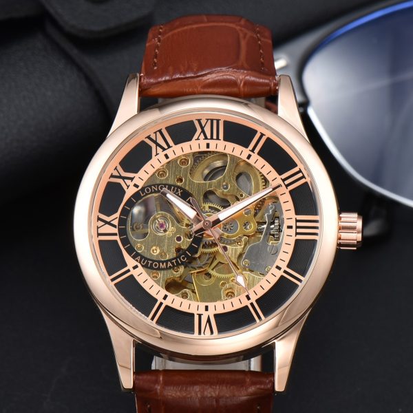 Men's Mechanical Watch Roman Scale Waterproof Fashion Business - Image 7