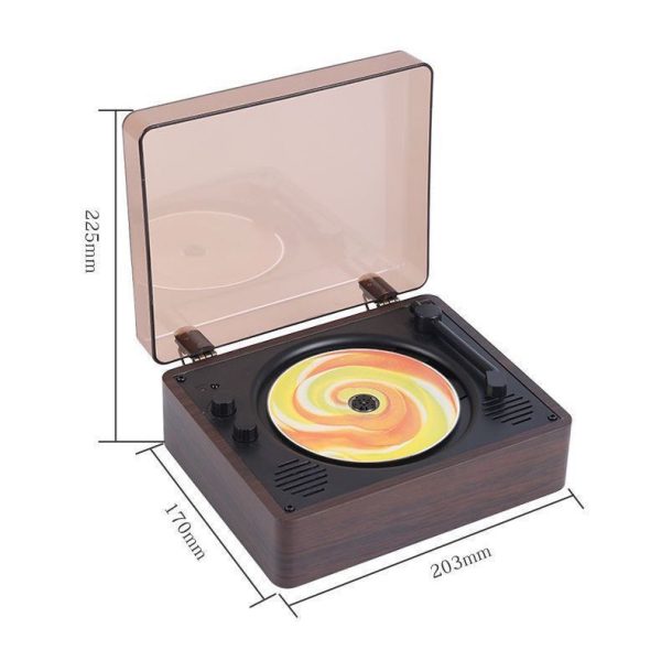 Wooden Vintage Portable Tray CD Player Player - Image 5