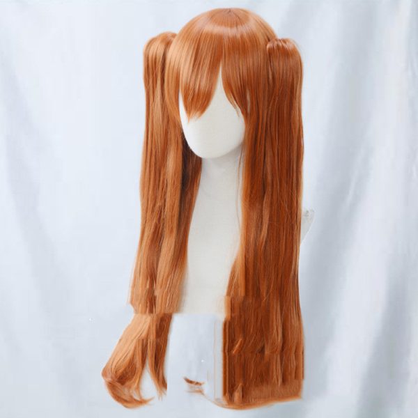 Double Ponytail Split Type High Temperature Silk Cosplay Wig - Image 4