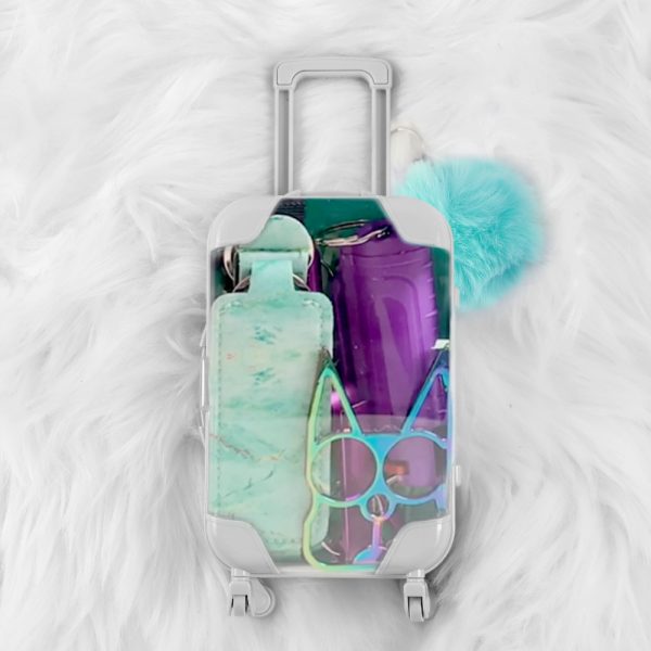 Personalized Design Self-defense Suitcase Set Plastic Key Chain - Image 10
