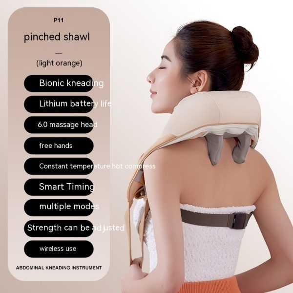 Oblique Muscle Shoulder And Neck Massager Clip Kneading Electric - Image 4