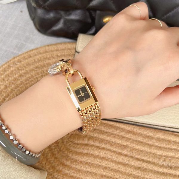 Lock Head Fashion Steel Watch Female Small Dial - Image 2