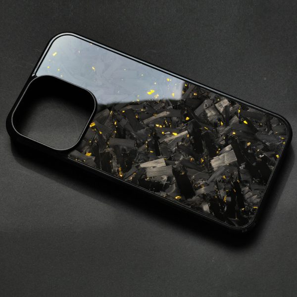 Suitable For 15promax Carbon Fiber 13Pro Magnetic Phone Case - Image 3