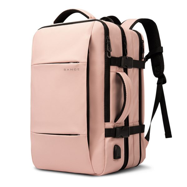Foldable Large Capacity Business Backpack Men's Travel Bag Waterproof Backpack - Image 9