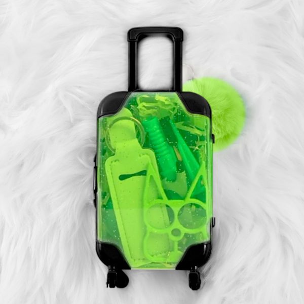 Girls Mini Luggage Design Self-defense Kit Keychain Accessories - Image 8