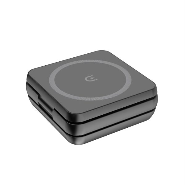 Folding Three-in-one Wireless Charger Portable Magnetic Suction - Image 4