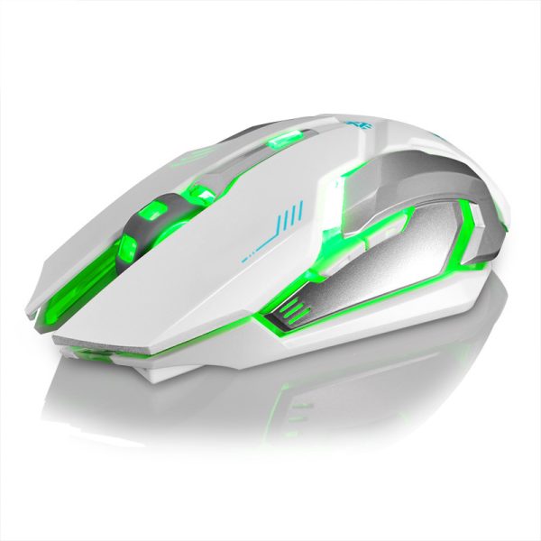 Mouse Wireless Rechargeable Notebook Desktop Home Office Universal Game Mute Luminous - Image 7