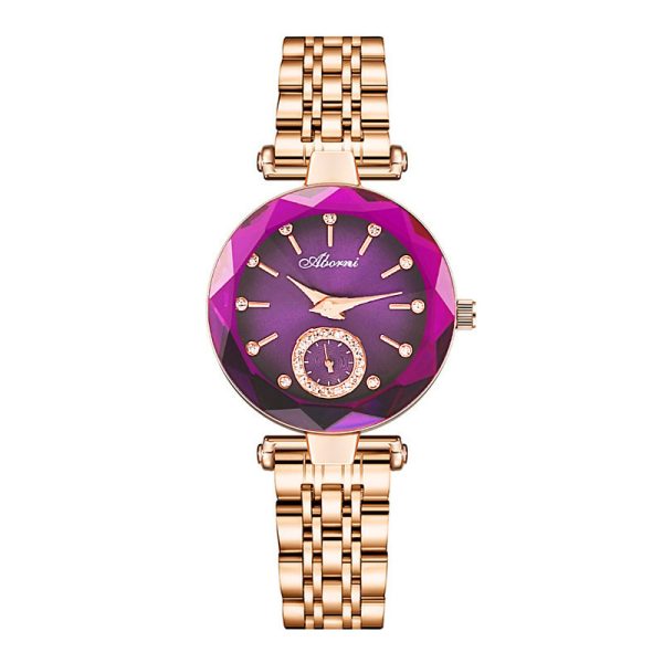 Women's Fashion Simple Cut Quartz Watch - Image 9
