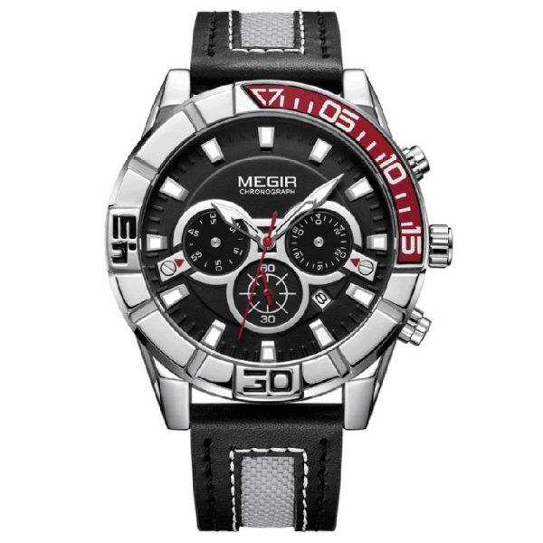 Luminous Calendar Large Dial Men's Quartz Watch - Image 2