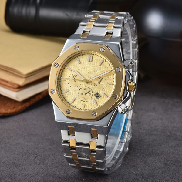 Stainless Steel Calendar Men's A Quartz Watch - Image 4