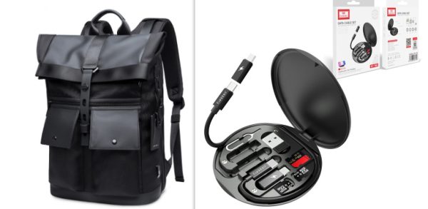 Men's Travel Bag Laptop Backpack Anti-theft Waterproof School Backpacks USB Charging Men Business Travel Bag Backpack New Design - Image 8