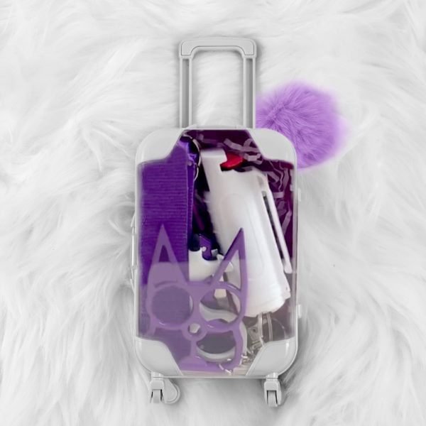Personalized Design Self-defense Suitcase Set Plastic Key Chain - Image 5