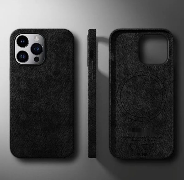 Alcantara Suede Phone Case Magnetic All-inclusive Men And Women - Image 6