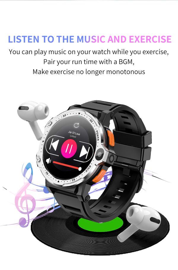 AP6 Smart Watch Dual Camera 4G Plug-in Card - Image 5