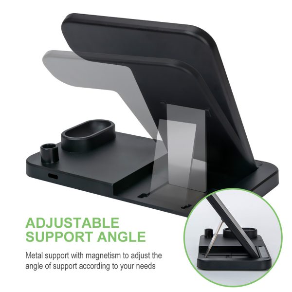 Quick-charge 15w Folding 4-in-1 Wireless Charger - Image 3