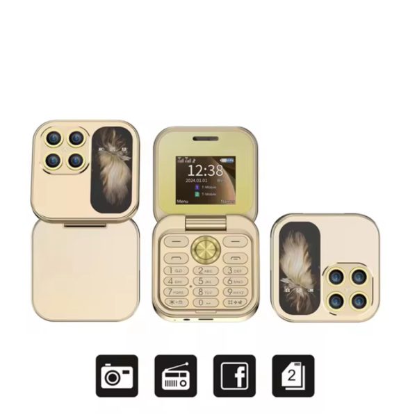 Folding Screen Dual Card Dual Standby 2G Mobile Phone - Image 3