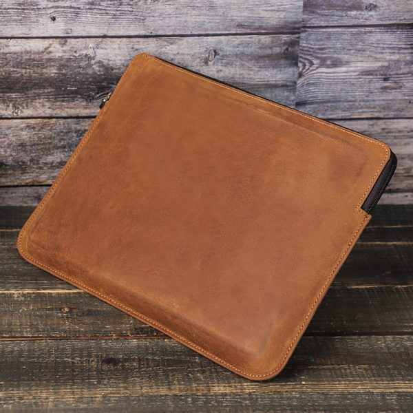 New Protective Case Crazy Horse Leather Notebook Computer Liner Bag - Image 2