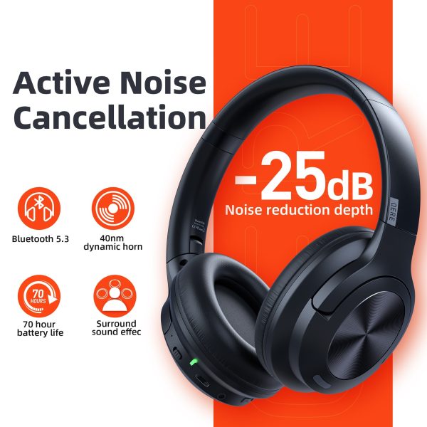 ANC Gaming Headset Active Noise Reduction Wireless Bluetooth Headset - Image 5