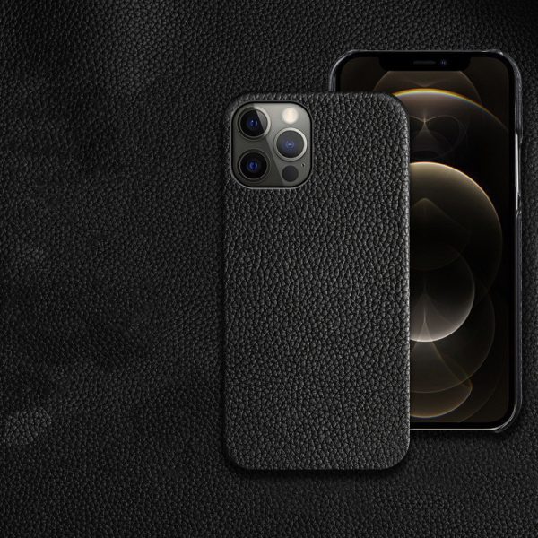 Genuine Leather Protective Case Shatterproof Mobile Phone Case - Image 3