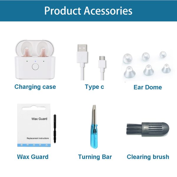C420 Elderly Hearing Aid Accessories Invisible Sound Amplifier - Image 5
