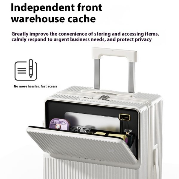 Front Half-opening Multifunctional Luggage - Image 3