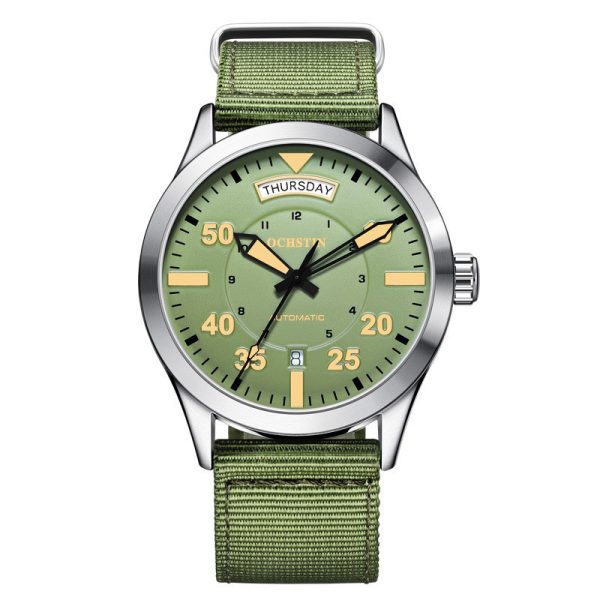 Automatic Mechanical Watch Waterproof Nylon Watch - Image 2