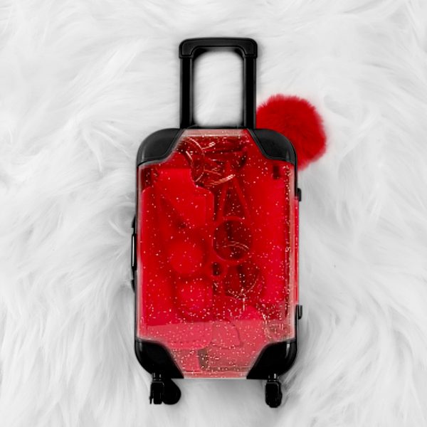 Girls Mini Luggage Design Self-defense Kit Keychain Accessories - Image 2