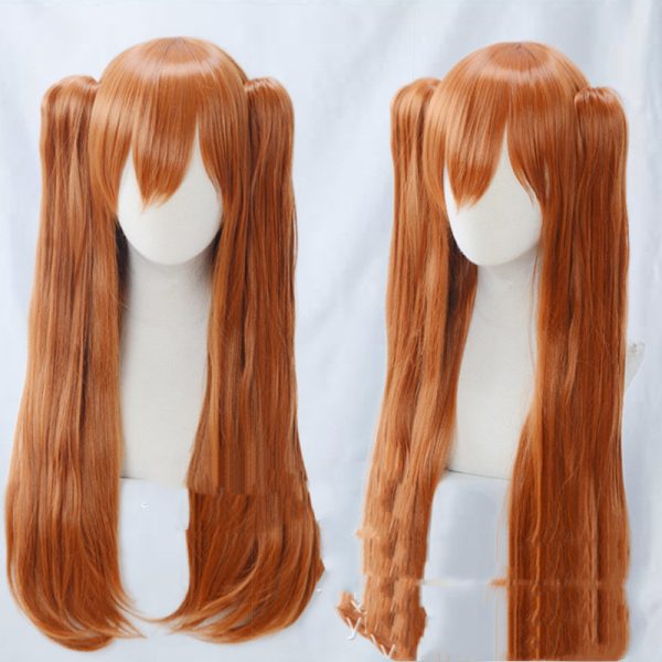 Double Ponytail Split Type High Temperature Silk Cosplay Wig - Image 3